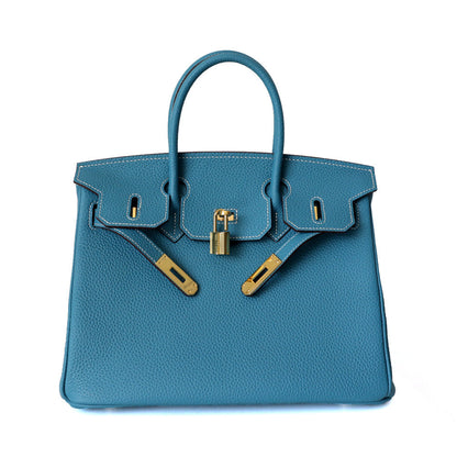 Women's Large Genuine Leather Tote Handbag