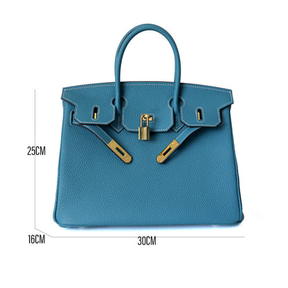 Women's Large Genuine Leather Tote Handbag