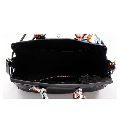 Women's Large Genuine Leather Tote Handbag