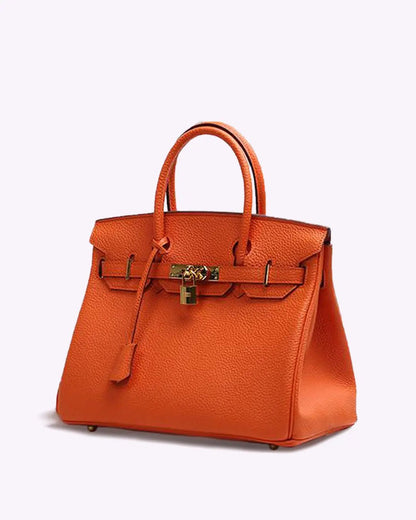 Women's Large Genuine Leather Tote Handbag