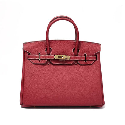 Women's Large Genuine Leather Tote Handbag