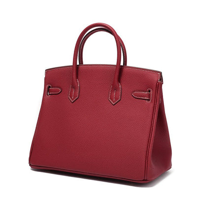 Women's Large Genuine Leather Tote Handbag