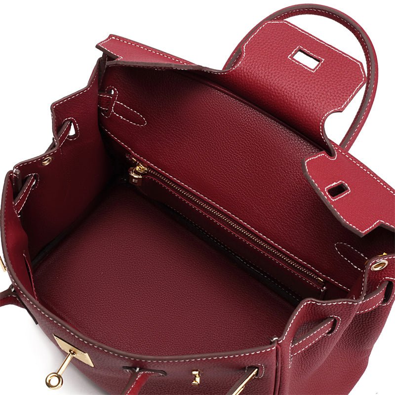 Women's Large Genuine Leather Tote Handbag