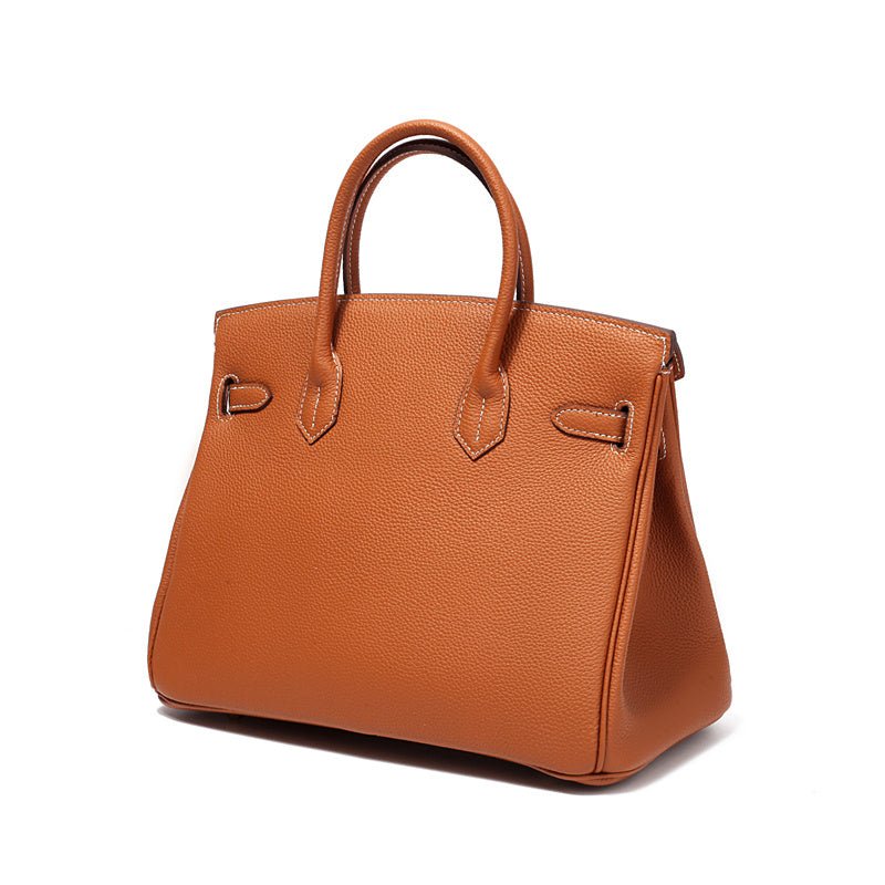 Women's Large Genuine Leather Tote Handbag