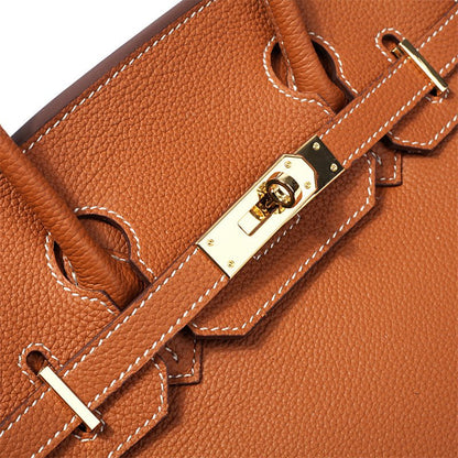 Women's Large Genuine Leather Tote Handbag