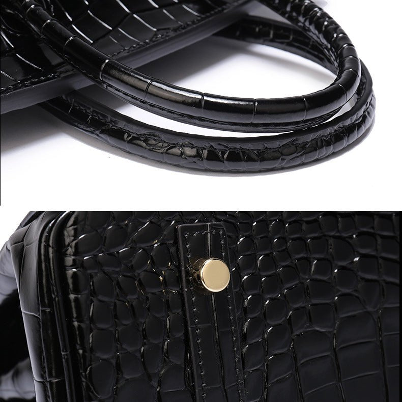 Women's Large Genuine Leather Tote Handbag