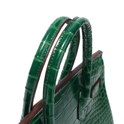 Women's Large Genuine Leather Tote Handbag