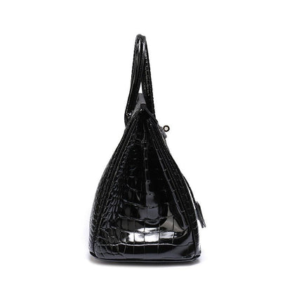 Women's Large Genuine Leather Tote Handbag