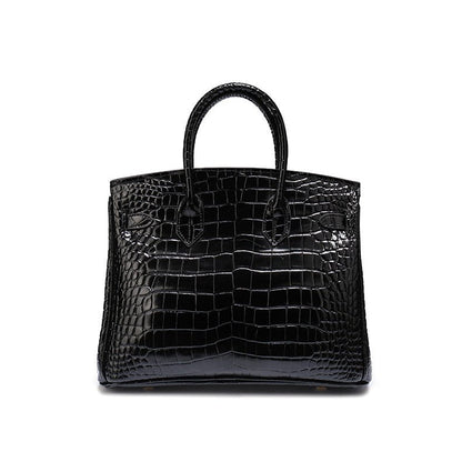 Women's Large Genuine Leather Tote Handbag