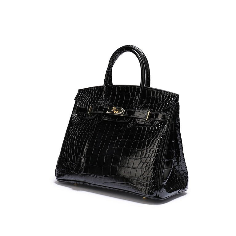 Women's Large Genuine Leather Tote Handbag