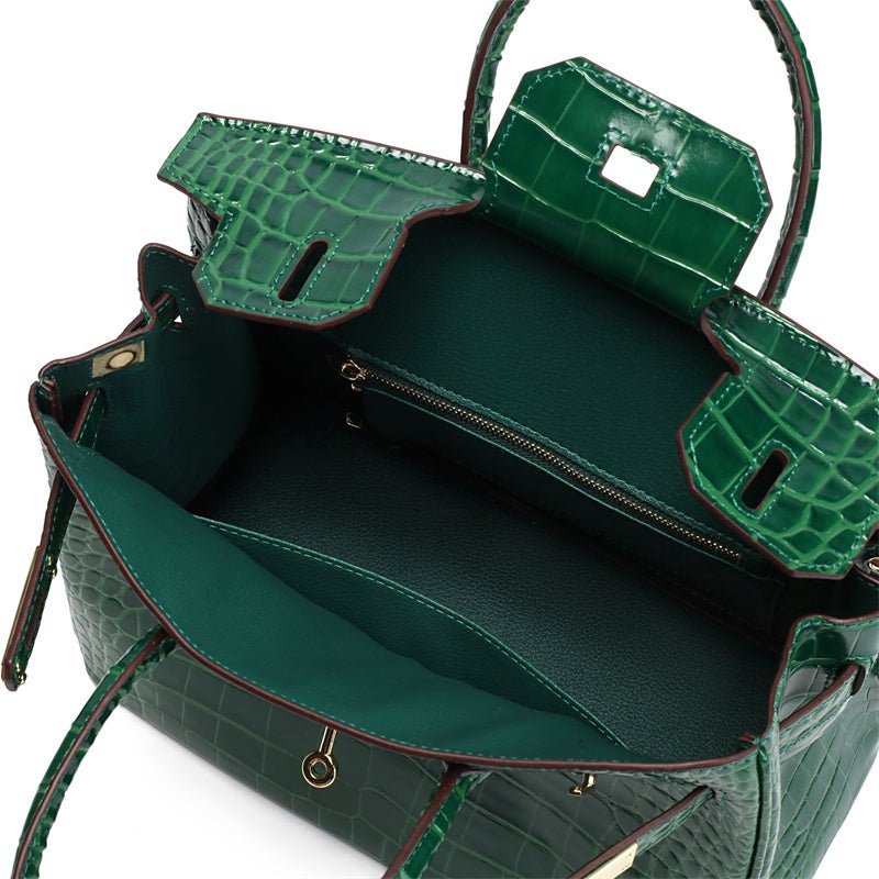 Women's Large Genuine Leather Tote Handbag