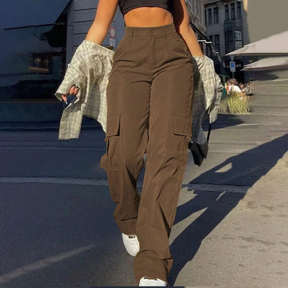 Women’s High-Waisted Cargo Pants
