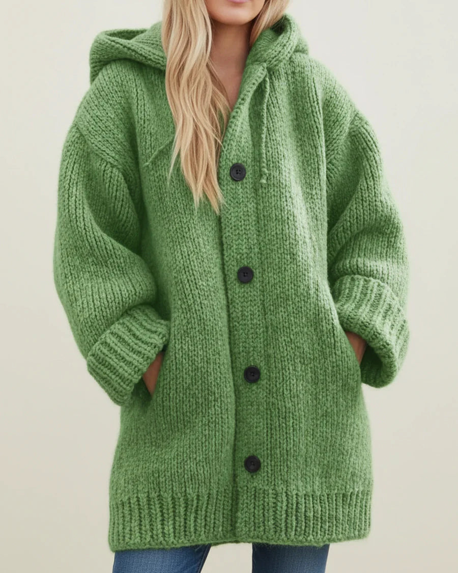 Women’s Hooded Knit Cardigan