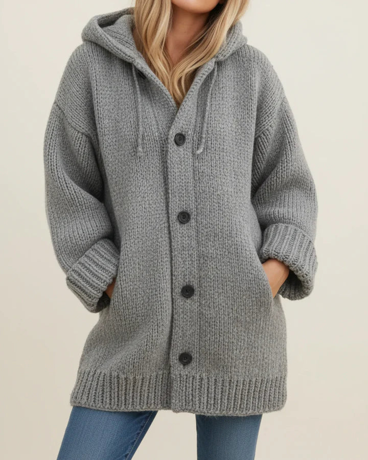 Women’s Hooded Knit Cardigan