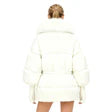 Women’s Hooded Puffer Jacket with Faux Fur Collar
