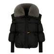 Women’s Hooded Puffer Jacket with Faux Fur Collar