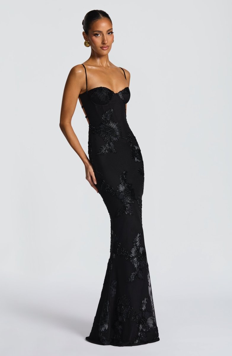 Women's Lace Bodycon Maxi Dress