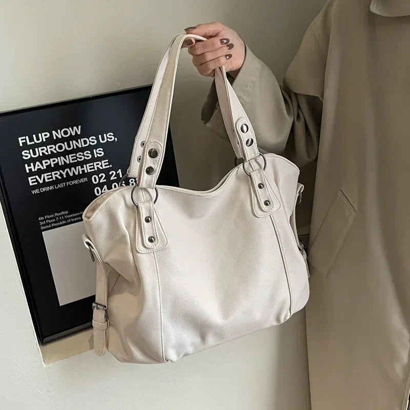 Women's Large Soft Leather Tote Bag