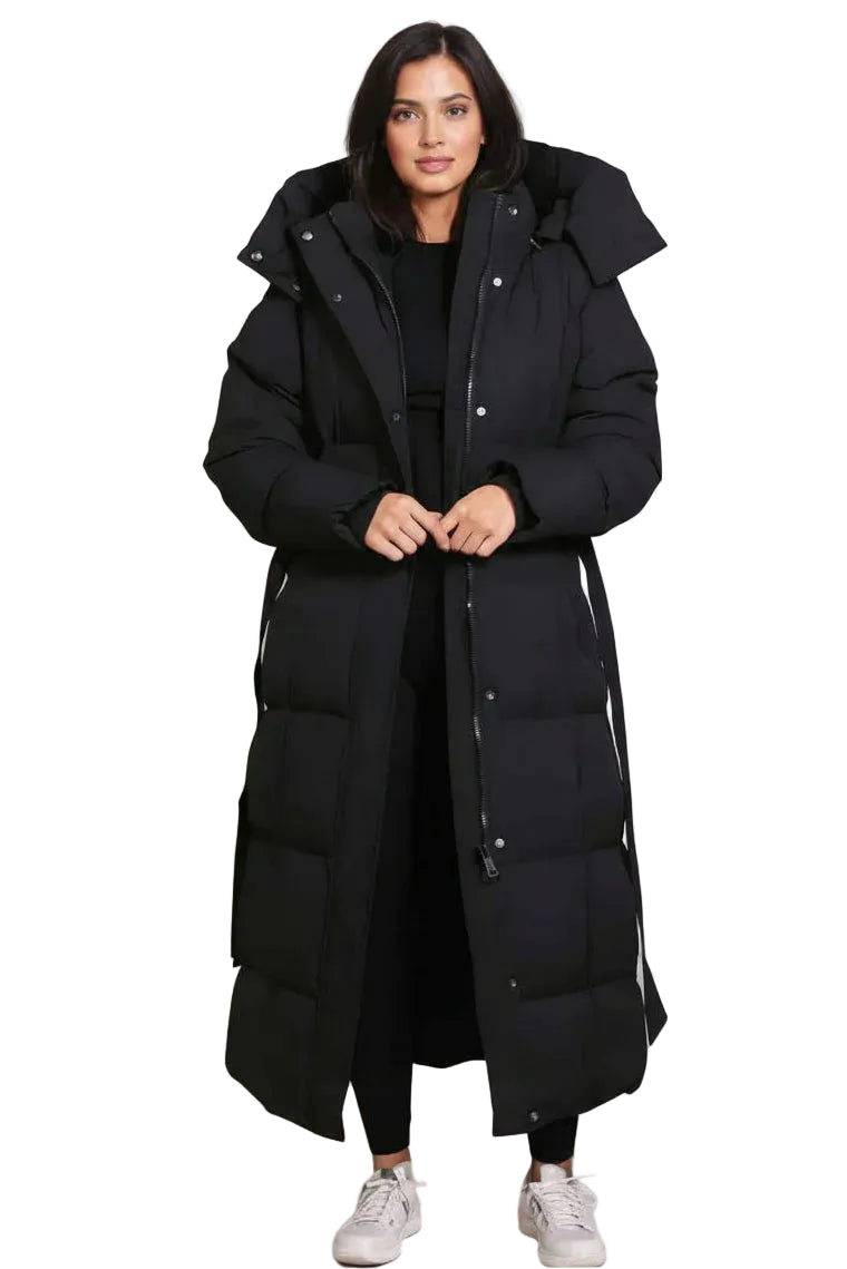 Women’s Long Padded Hooded Winter Coat