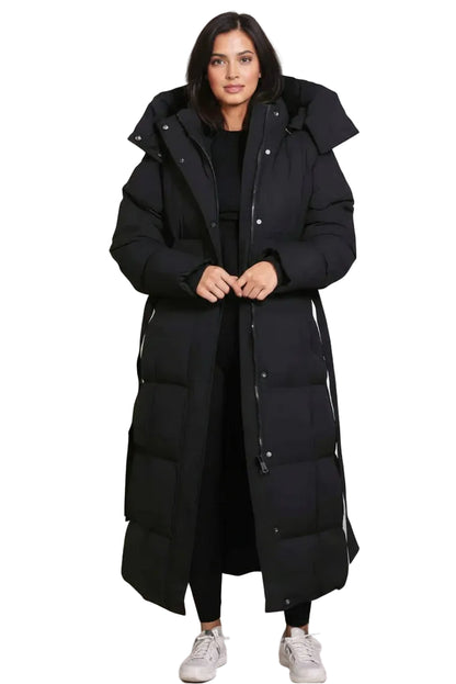 Women’s Long Padded Hooded Winter Coat