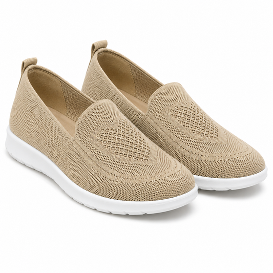 Women's Low-Top Slip-On Sneakers with Textured Finish