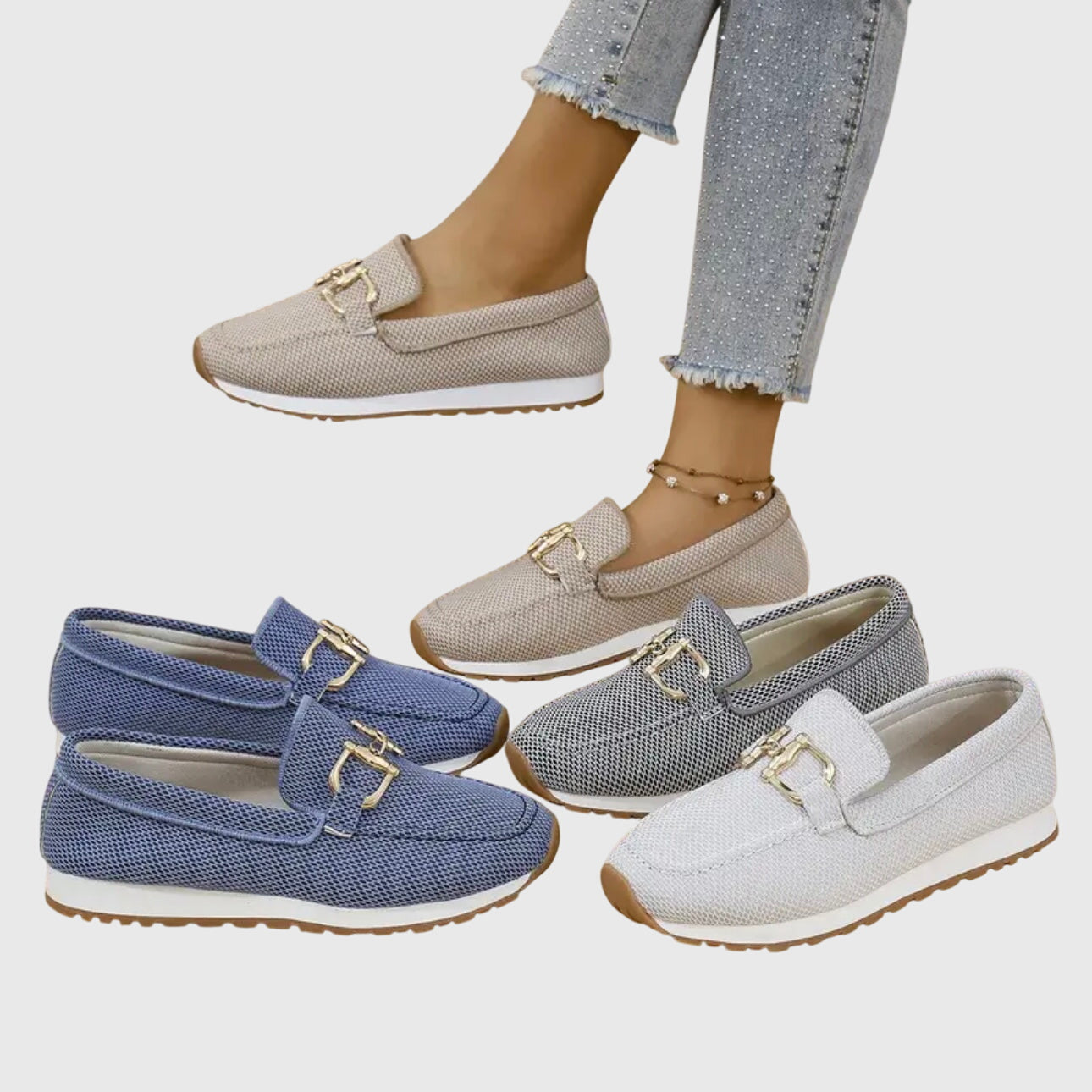 Women's Orthopedic Loafer Sneakers Comfortable Walking Shoes