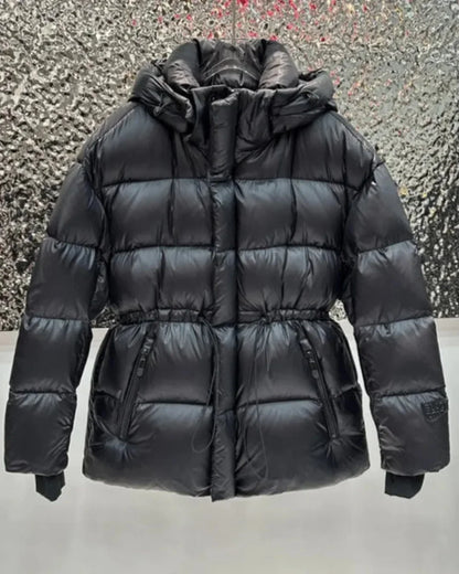 Women’s Quilted Puffer Jacket with Hood