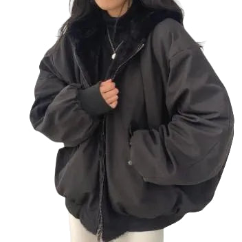 Women’s Reversible Padded Hooded Jacket