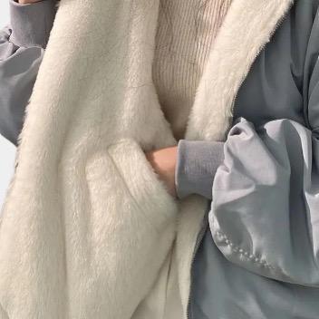 Women’s Reversible Padded Hooded Jacket