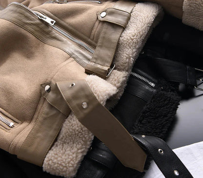 Women’s Shearling Aviator Jacket