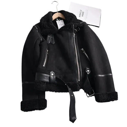 Women’s Shearling Aviator Jacket
