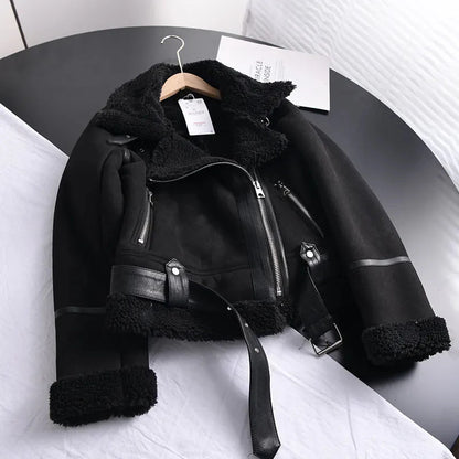 Women’s Shearling Aviator Jacket