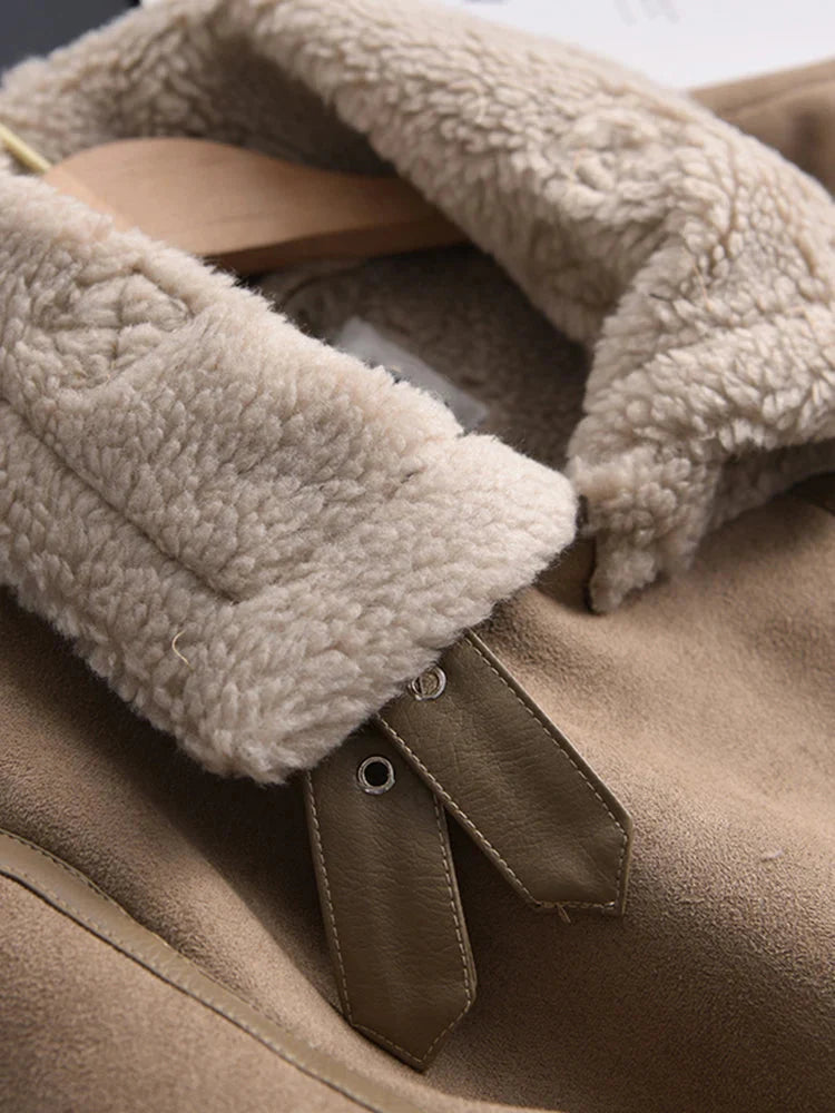 Women’s Shearling Aviator Jacket