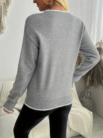 Women’s Snowflake Knit Sweater