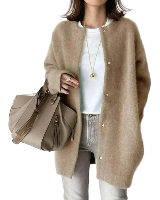 Women’s Soft Knit Button-Front Cardigan