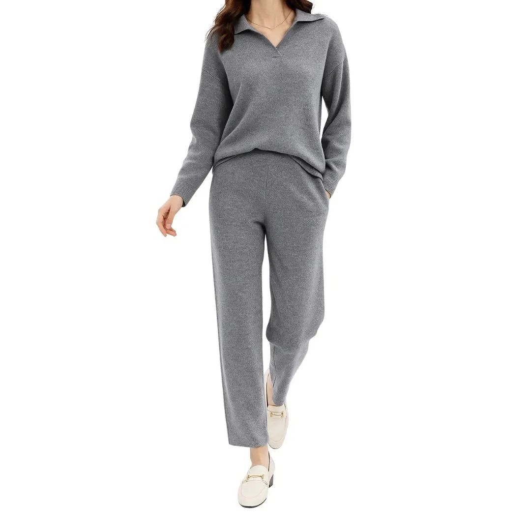 Women’s Soft Knit Lounge Two Piece Set