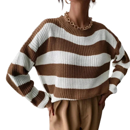 Women’s Striped Knit Sweater