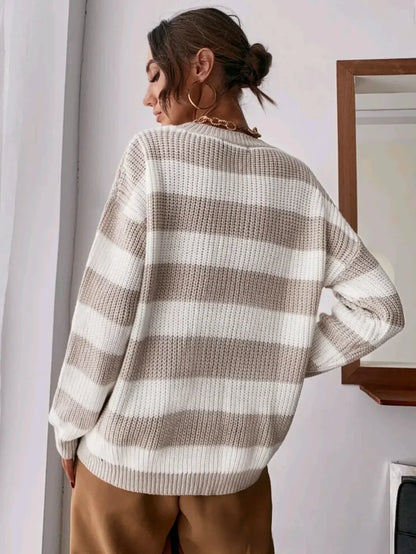 Women’s Striped Knit Sweater