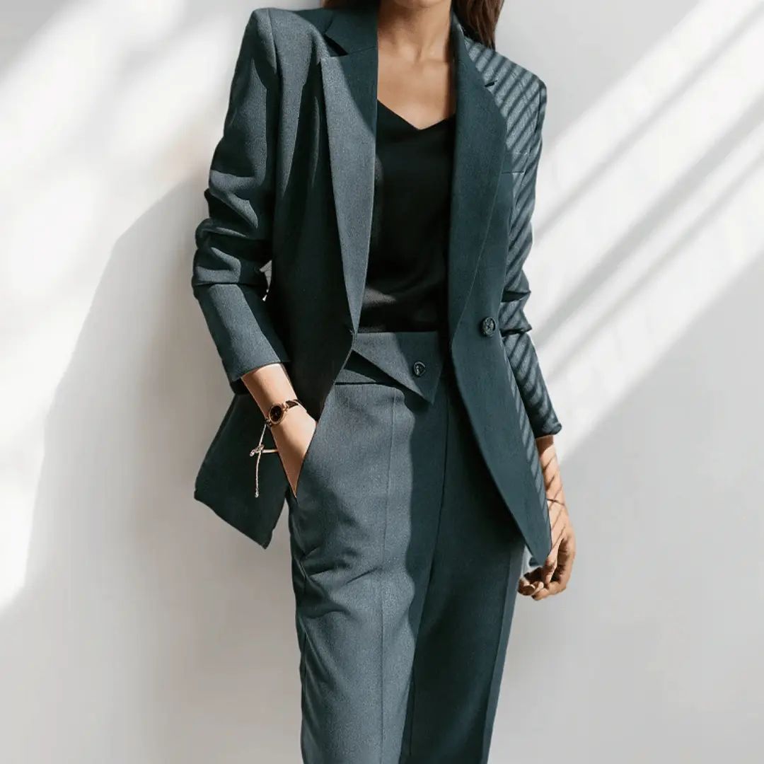 Women’s Tailored Blazer and Trousers Set