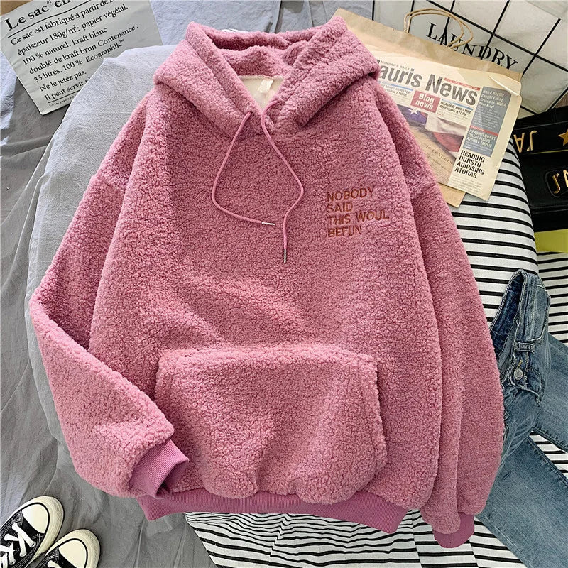 Women’s Teddy Fleece Hoodie
