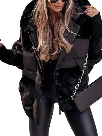 Women’s Teddy Puffer Hooded Jacket