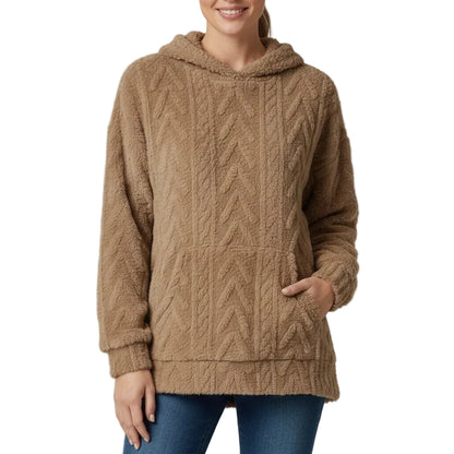 Women’s Textured Hoodie
