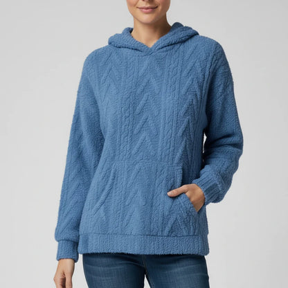 Women’s Textured Hoodie