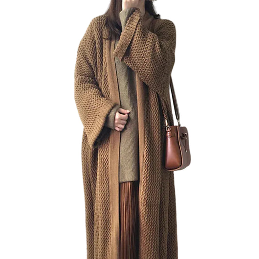 Women’s Textured Knit Longline Cardigan