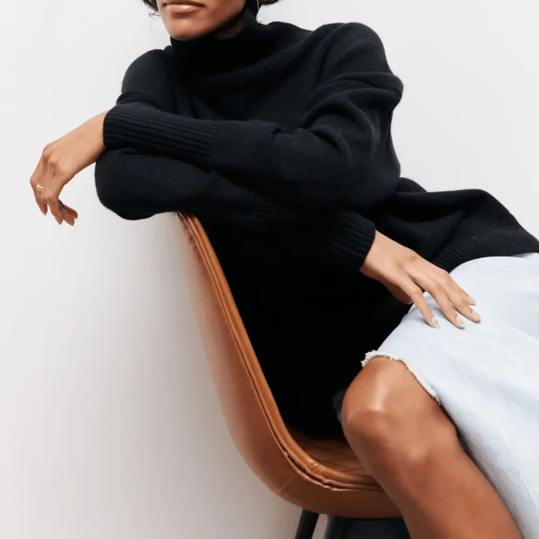 Women’s Turtleneck Knit Sweater