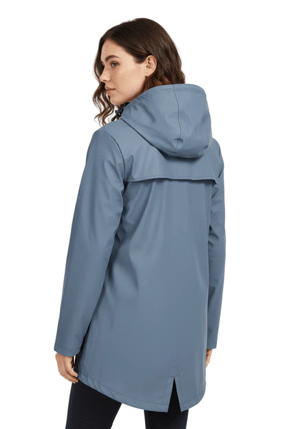 Women's Waterproof Fleece-Lined Hooded Trench Coat