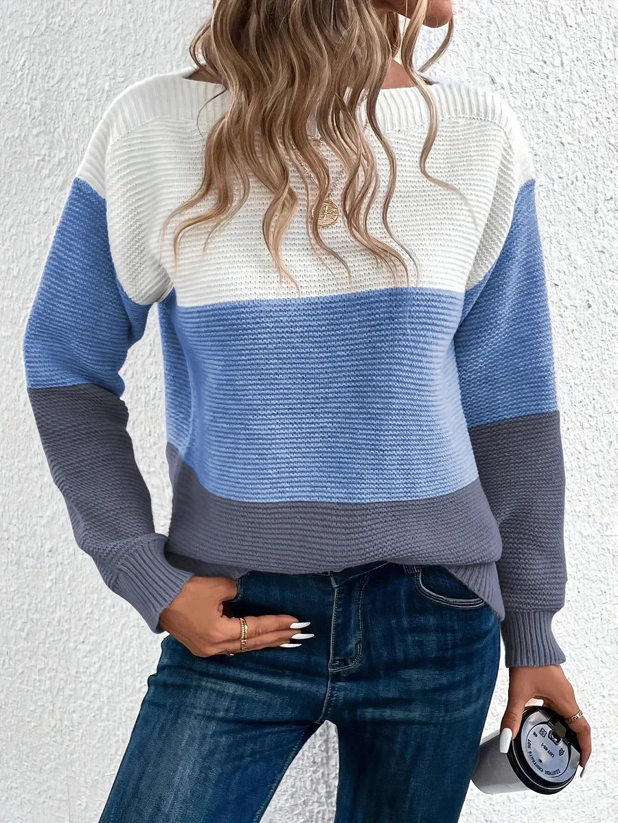 Women’s Colorblock Knit Sweater