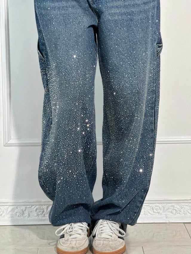 Women’s Shimmer Balloon Carpenter Jeans