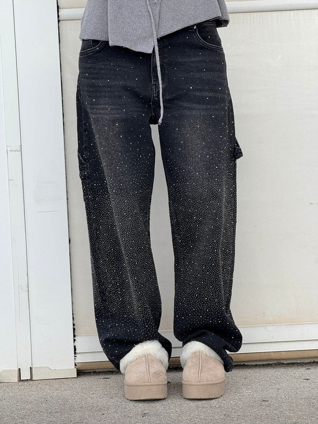 Women’s Shimmer Balloon Carpenter Jeans